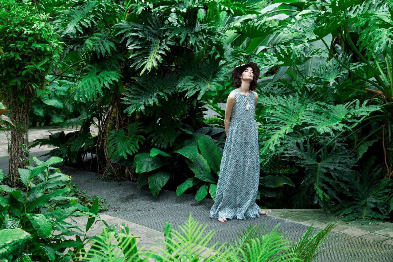 Angel-Ruiz-Ruiz-Fashion-Photographer-Campaign-SS-2017-Archeologie-Printed-flower-Green-dress-1499x1000