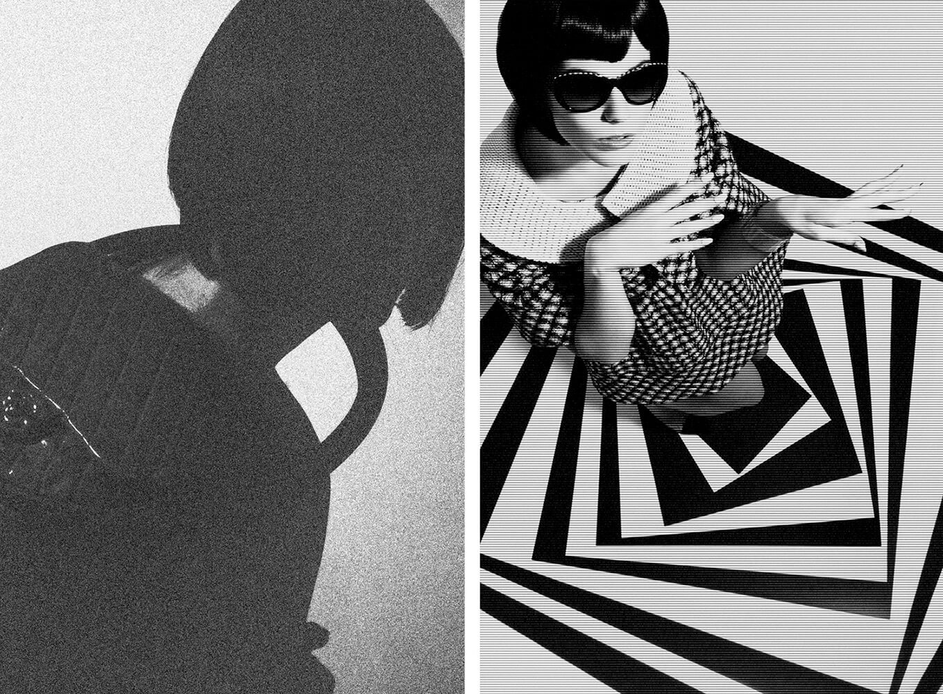 Angel-Ruiz-Ruiz-Fashion-Photographer-editorial-Chanel-Spring-Summer-2013-B&W-Dress-Jacket-cateye-sunglasses-1359x1000