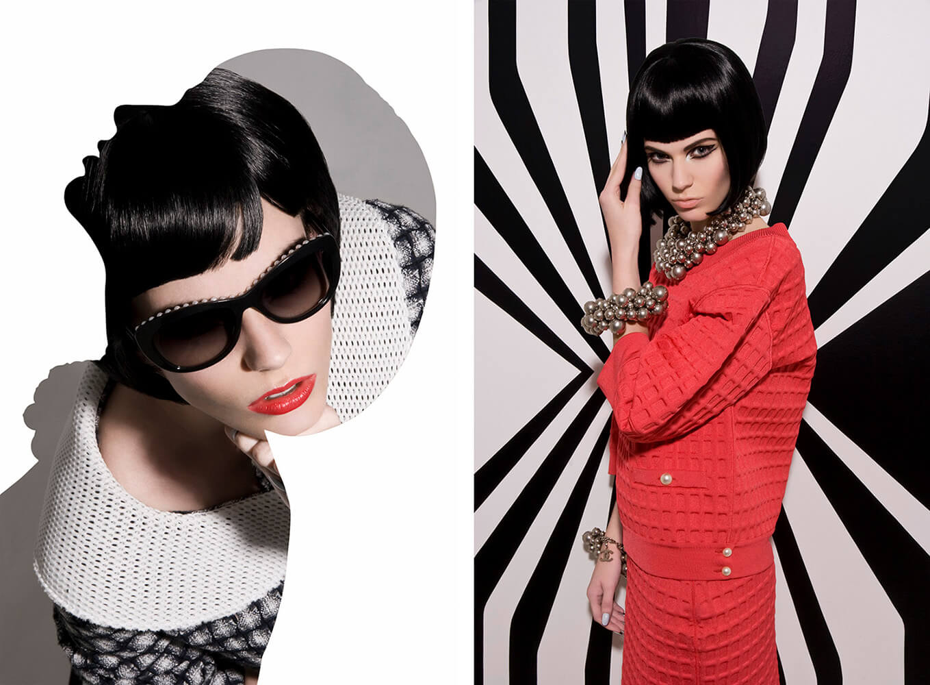 Angel-Ruiz-Ruiz-Fashion-Photographer-editorial-Chanel-Spring-Summer-2013-red-Dress-B&W-jacket-1359x1000