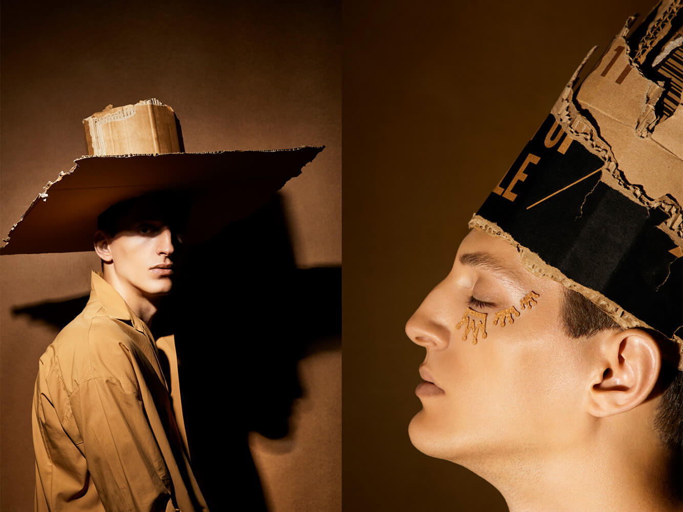 Angel-Ruiz-Ruiz-editorial-beauty-handle-with-care-flanelle-magazine-paper-hat-crown-1334x1000